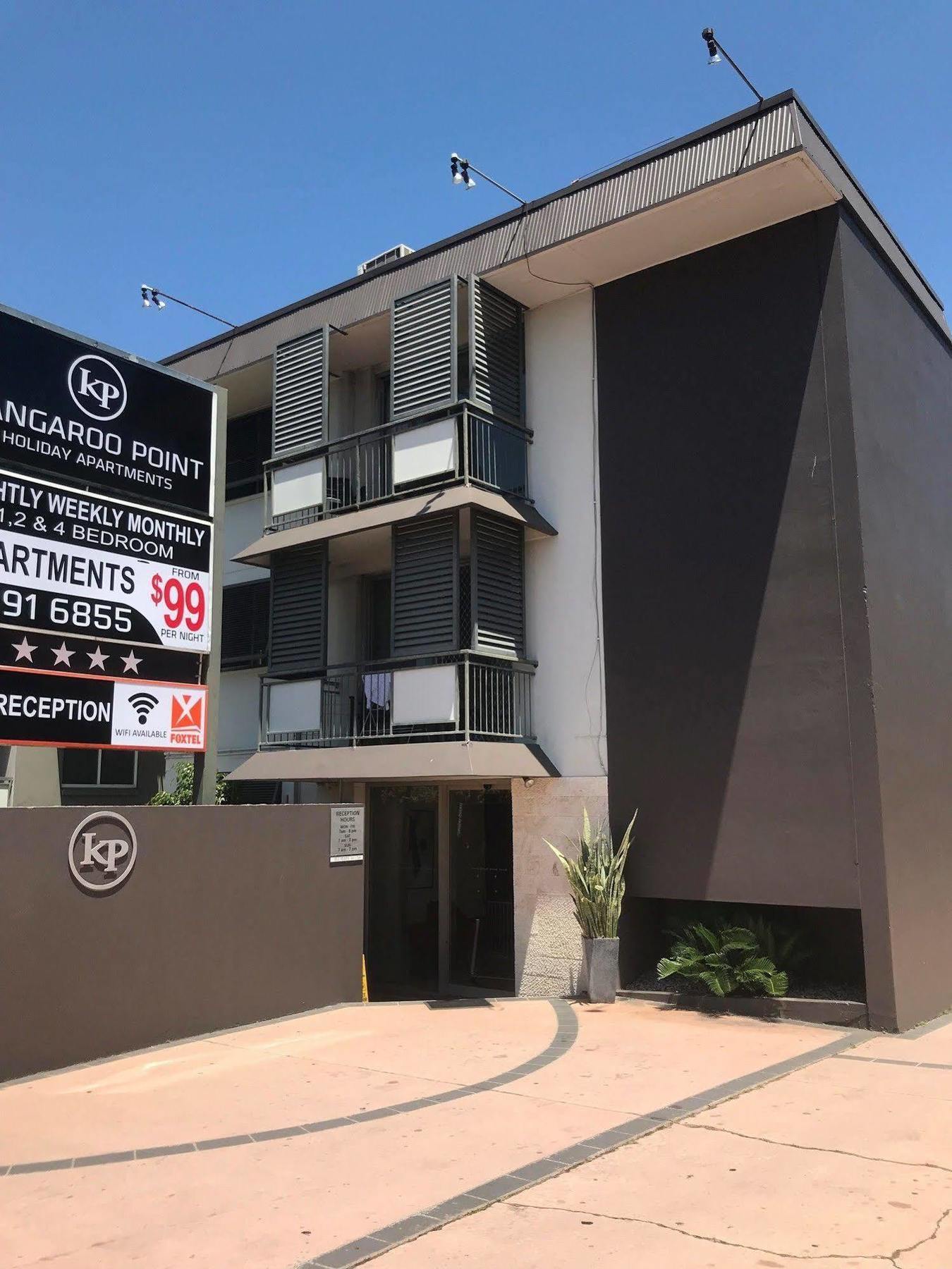 Kangaroo Point Holiday Apartments 布里斯班 外观 照片